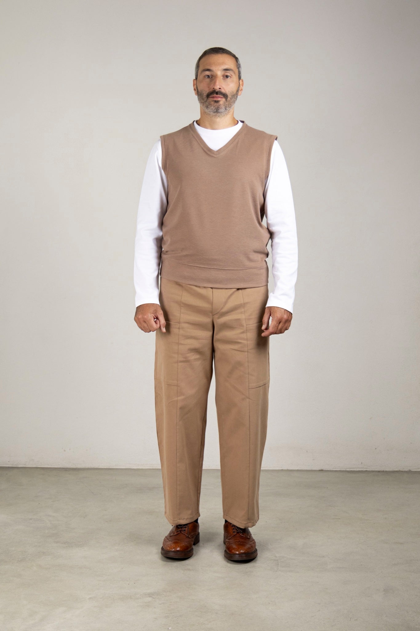 V-neck vest