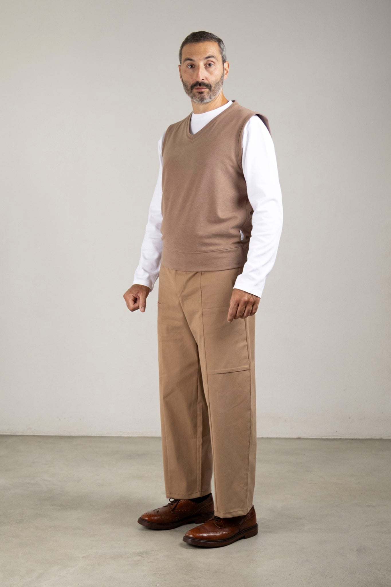 V-neck vest