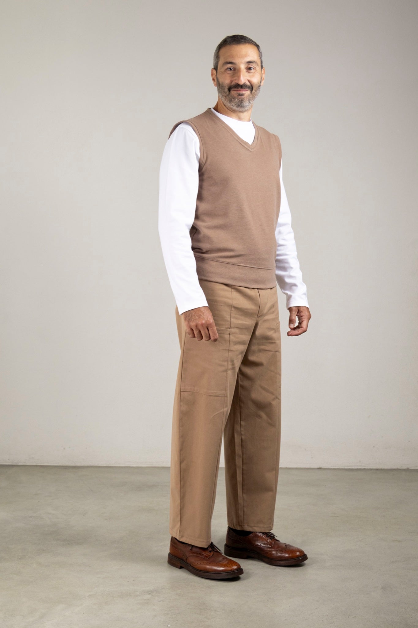 V-neck vest