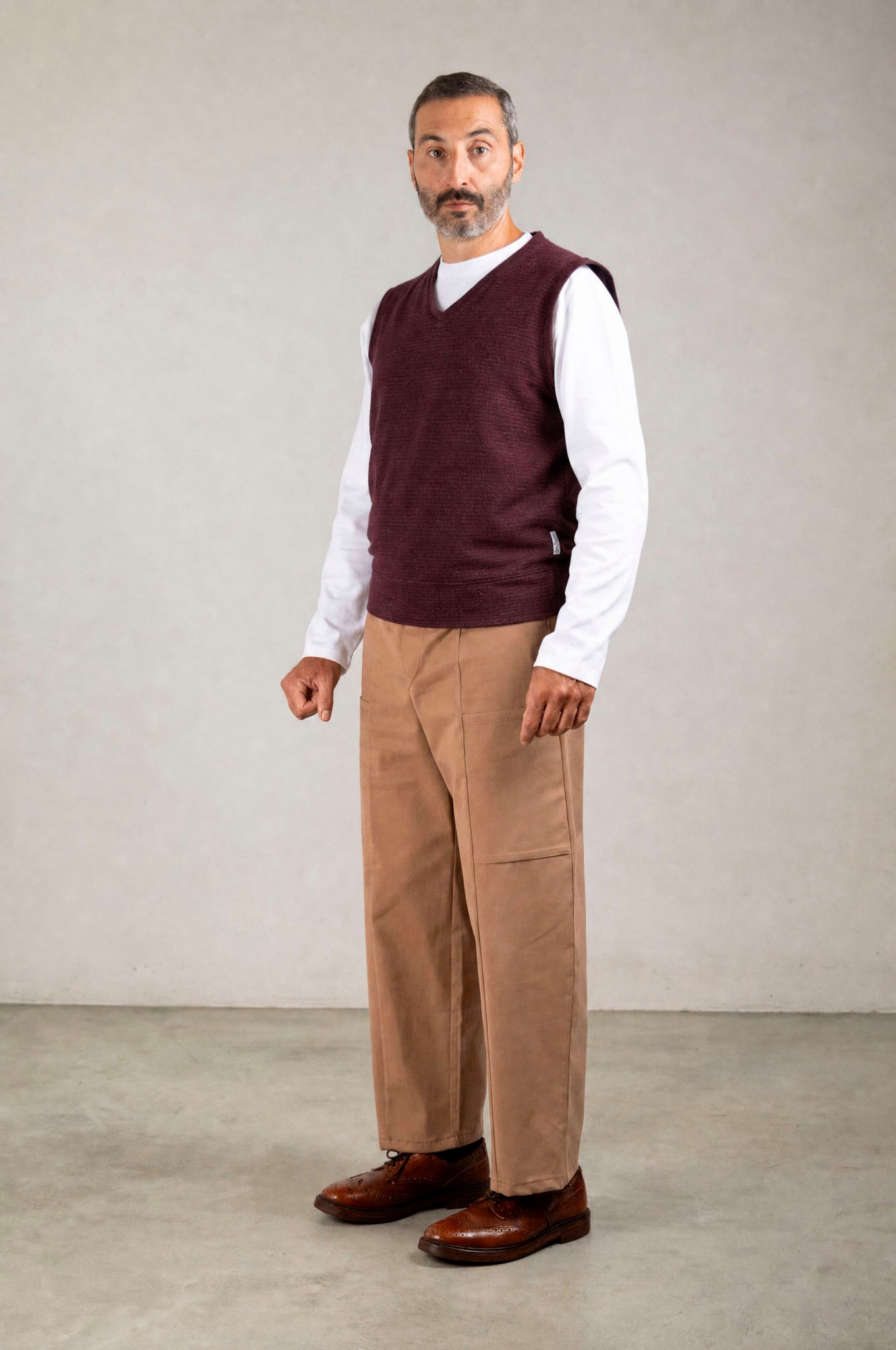 V-neck vest