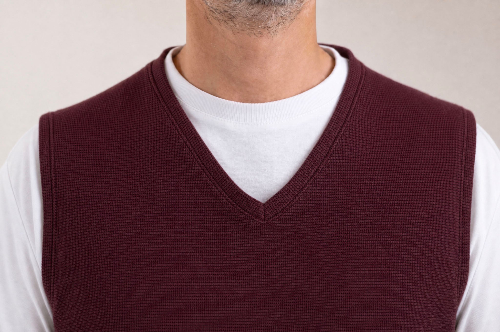V-neck vest