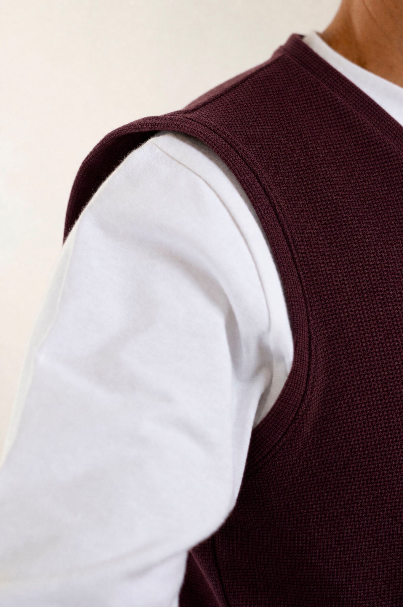 V-neck vest