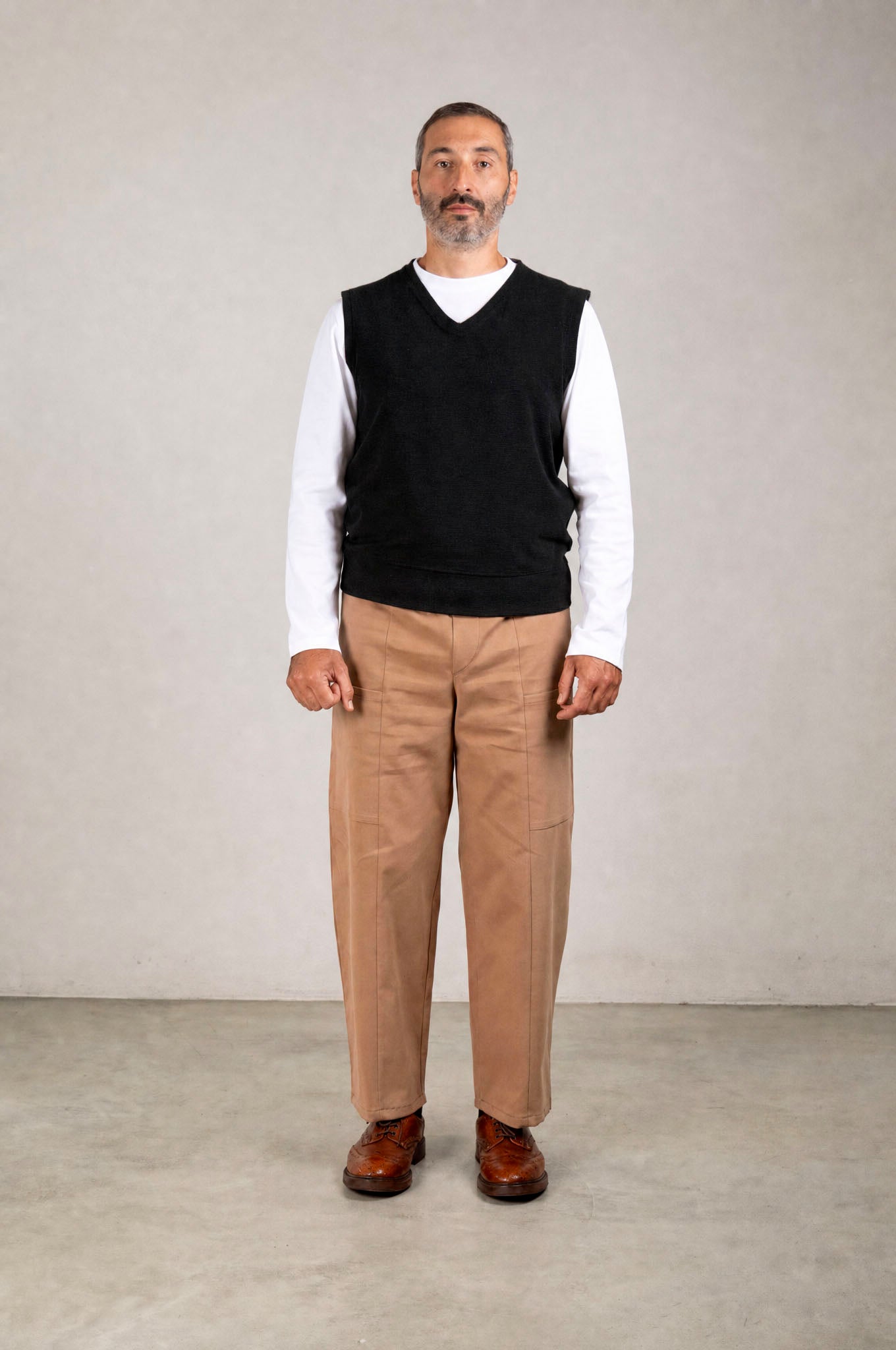 V-neck vest