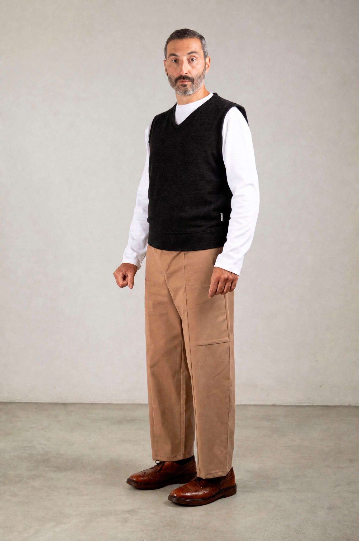 V-neck vest