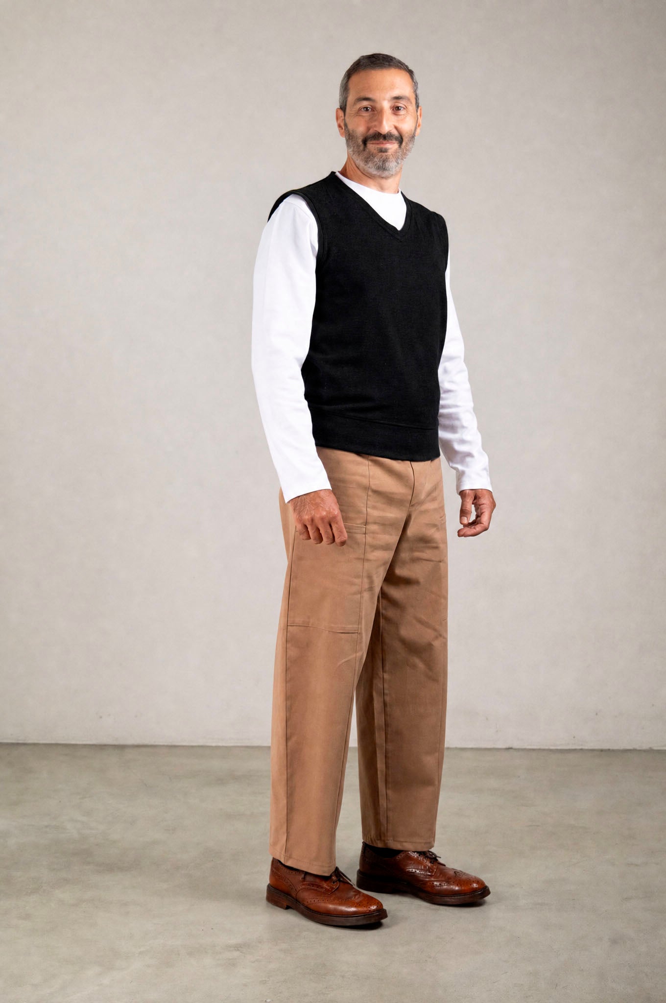 V-neck vest