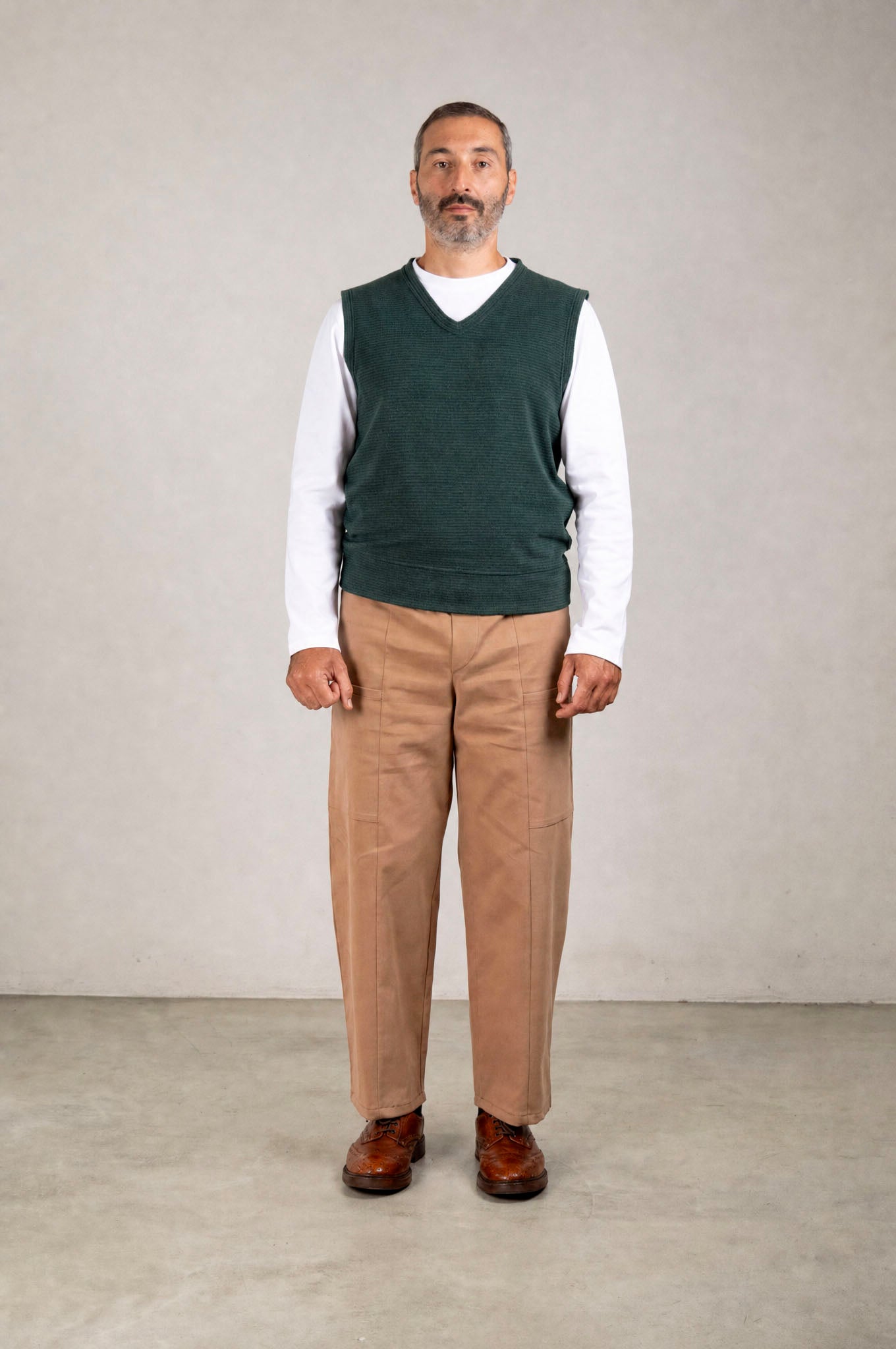V-neck vest