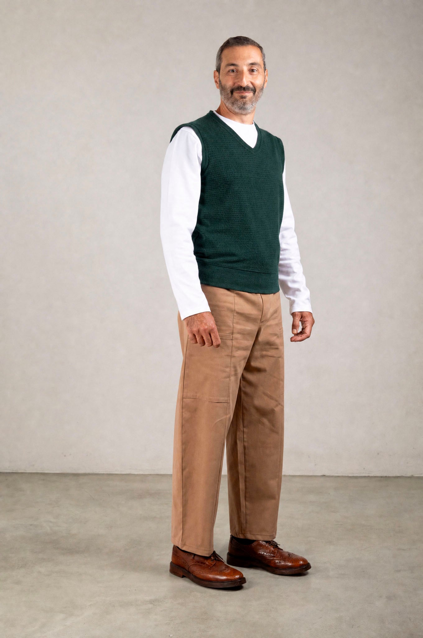V-neck vest
