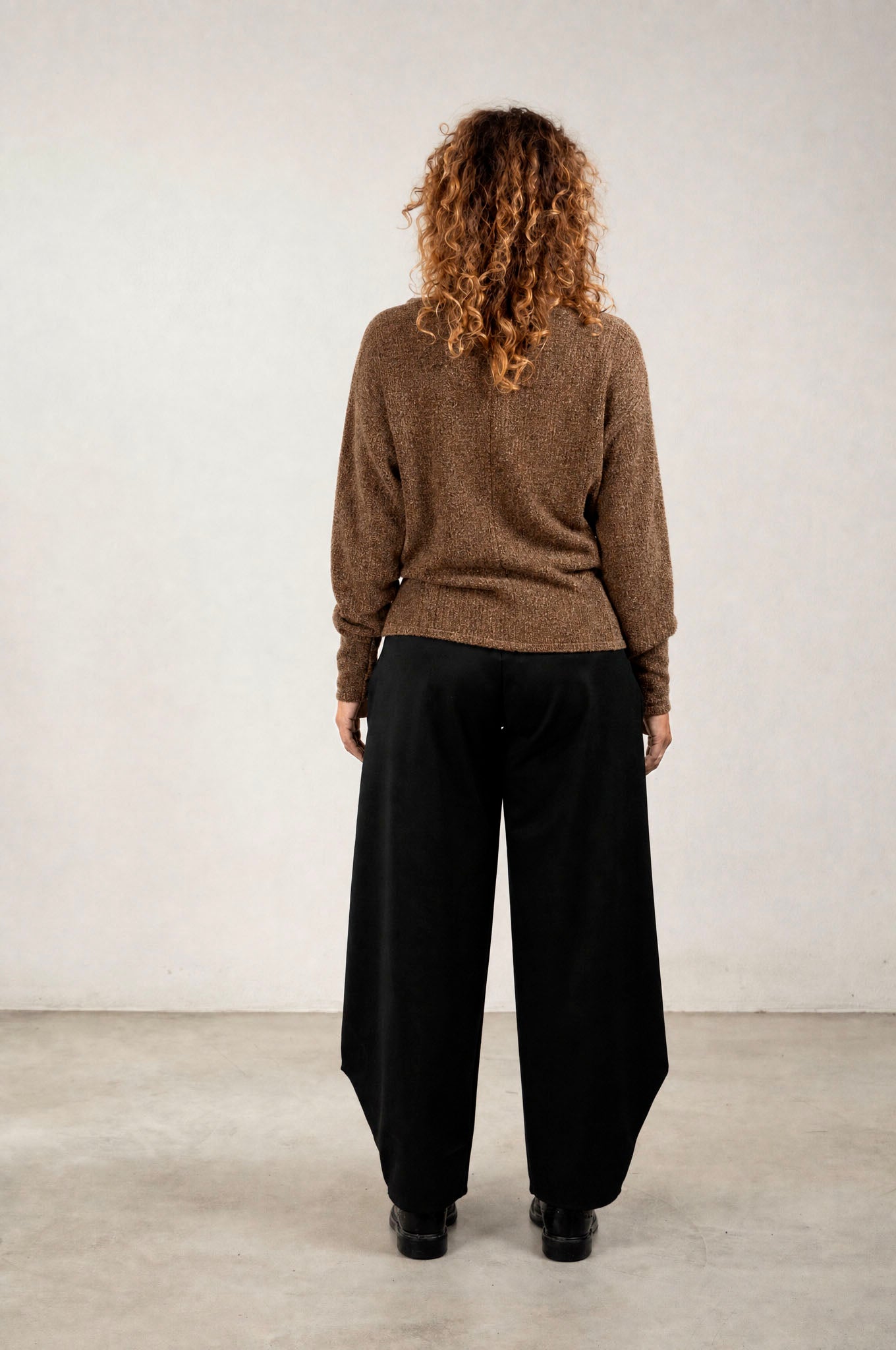 Darted sweater