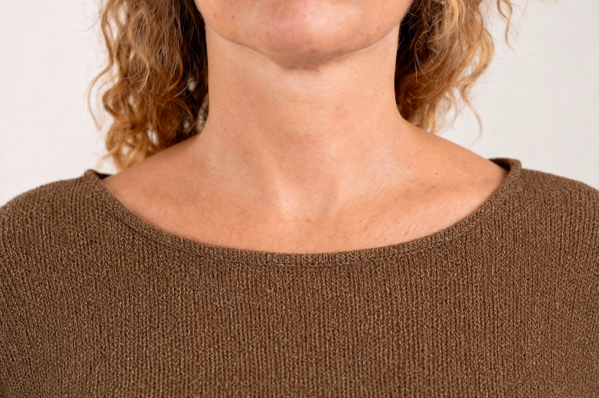 Darted sweater