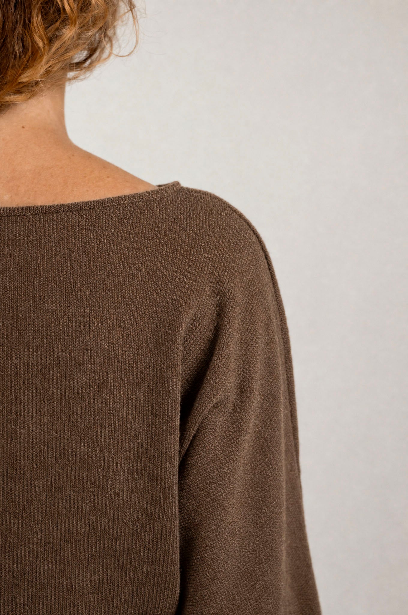 Darted sweater