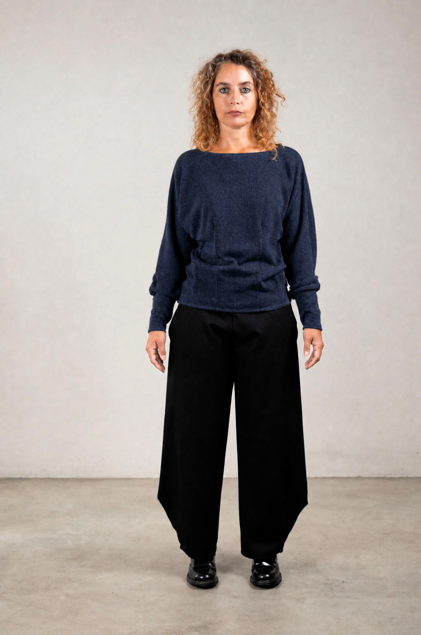 Darted sweater