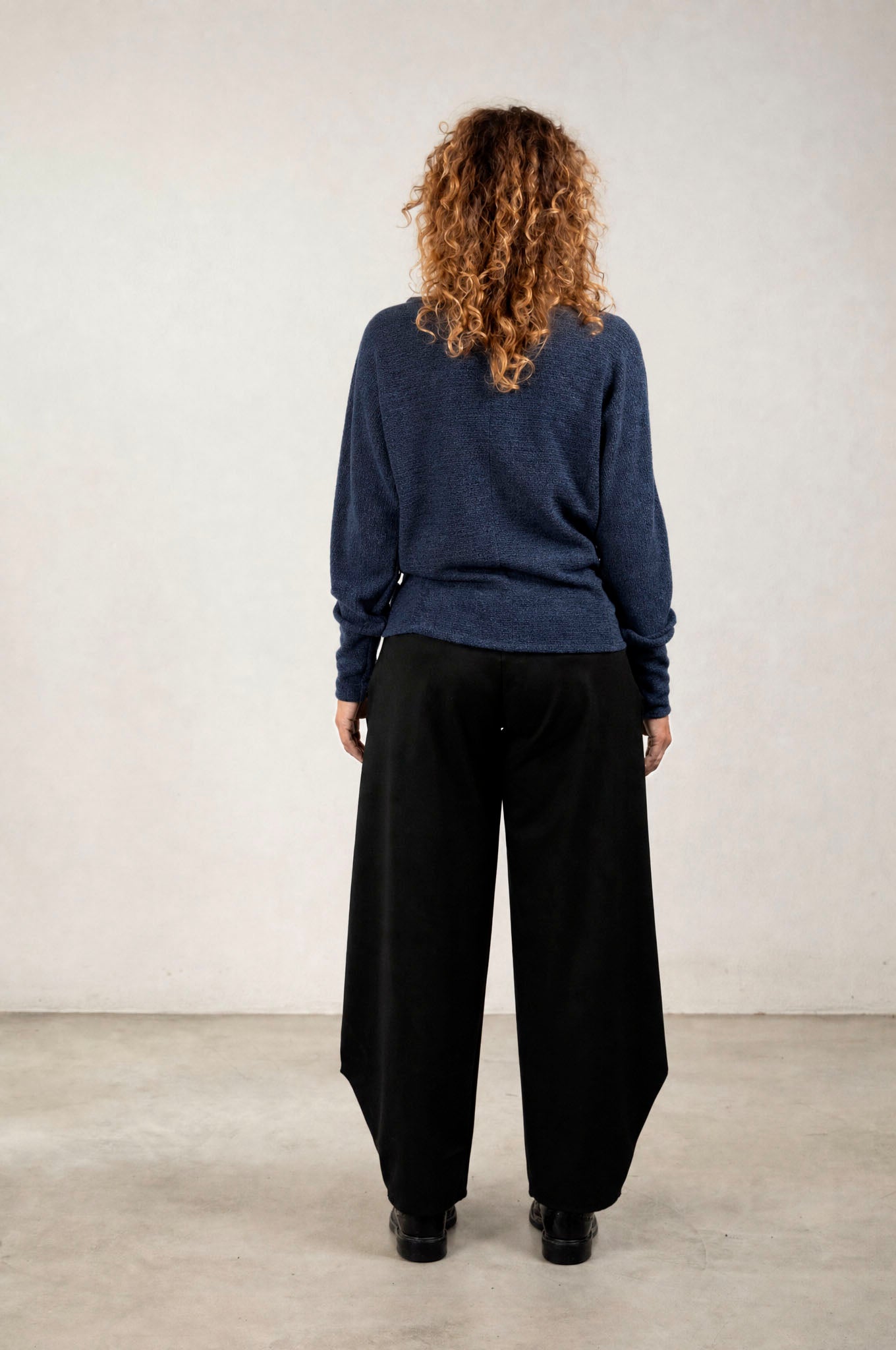 Darted sweater