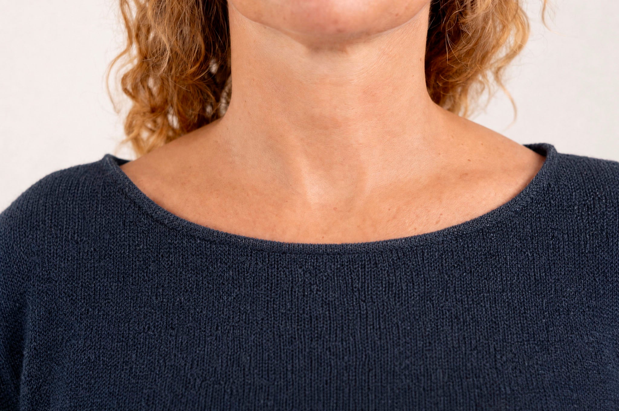 Darted sweater