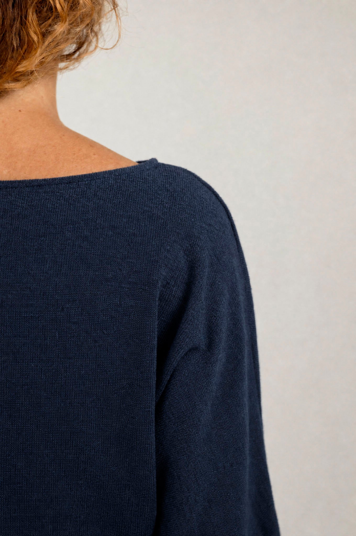Darted sweater