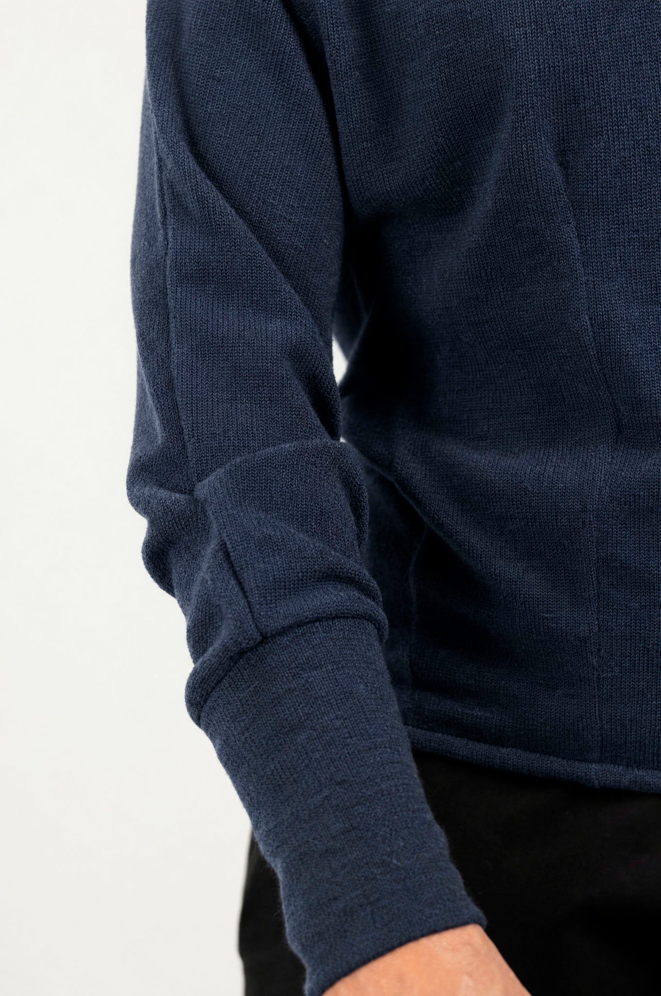 Darted sweater