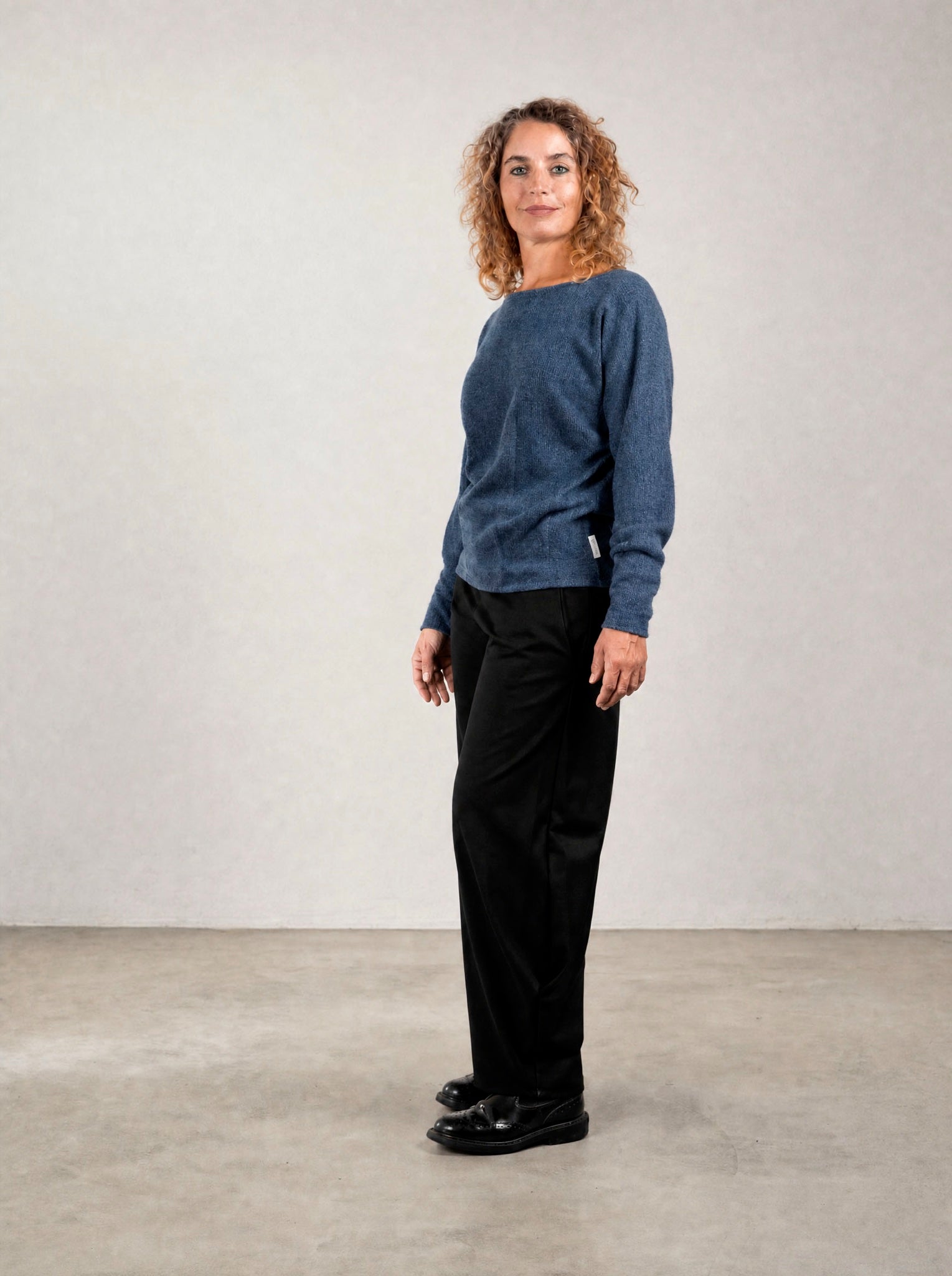 Darted sweater