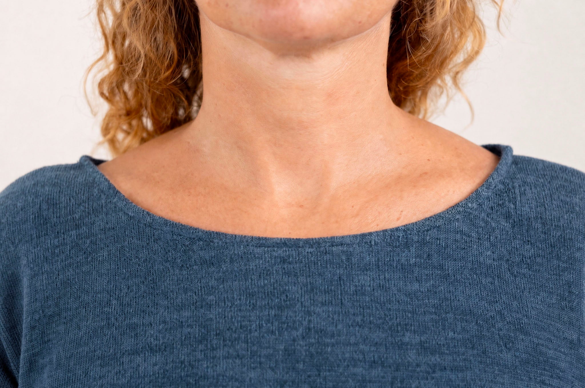Darted sweater