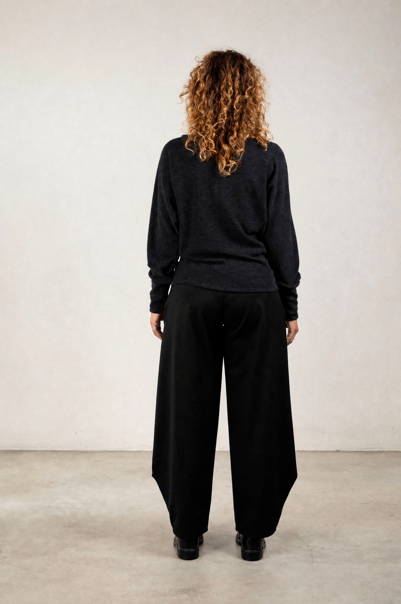 Darted sweater