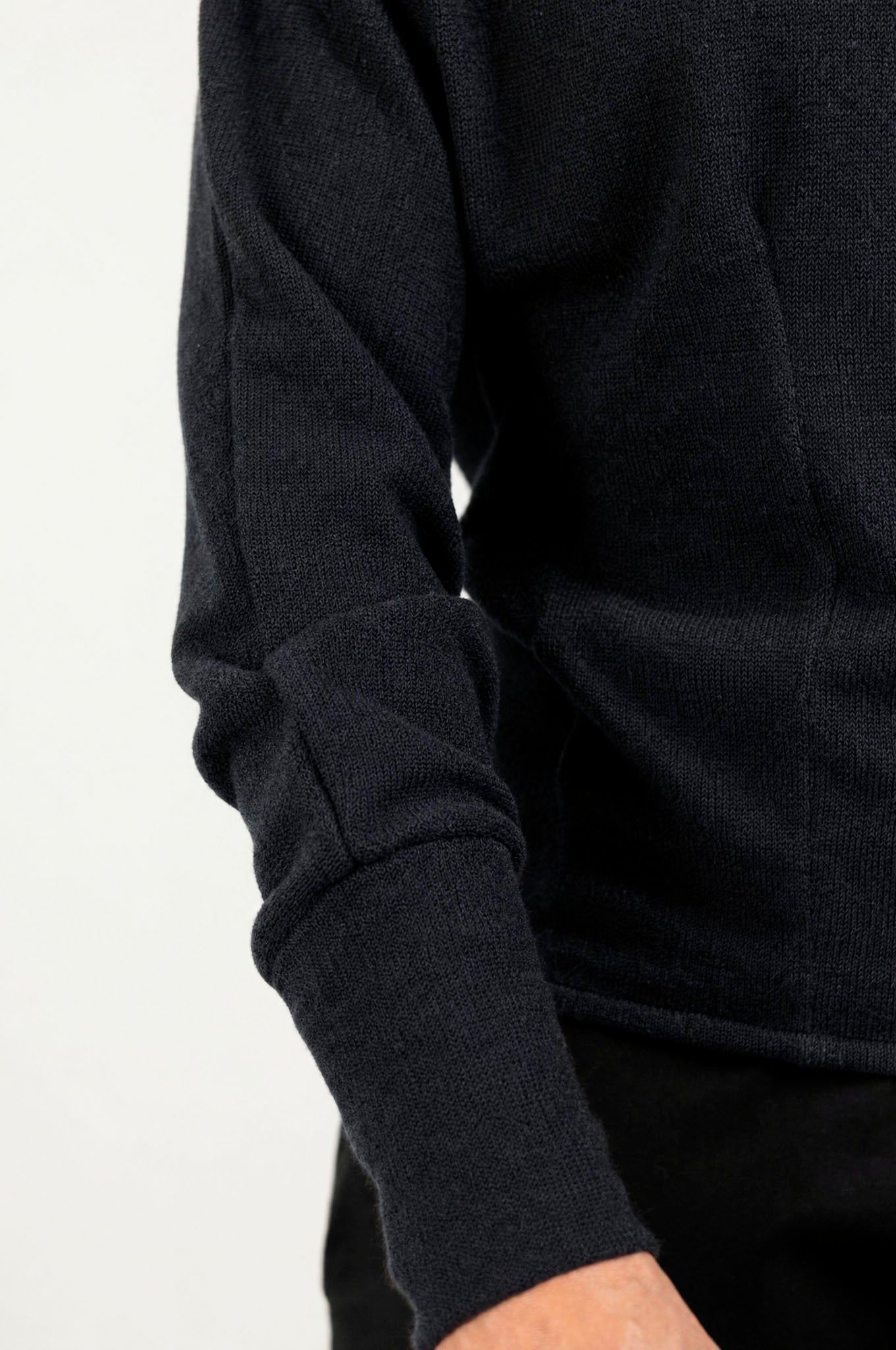 Darted sweater