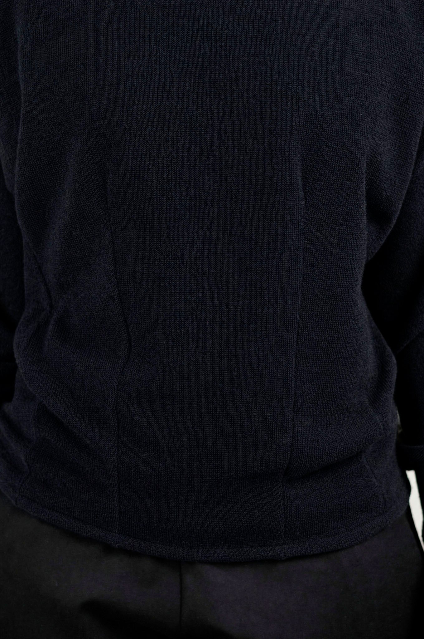 Darted sweater