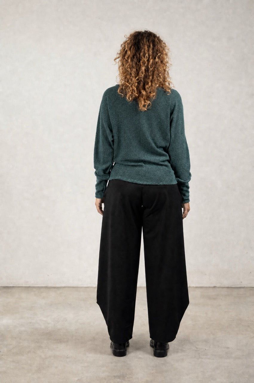 Darted sweater