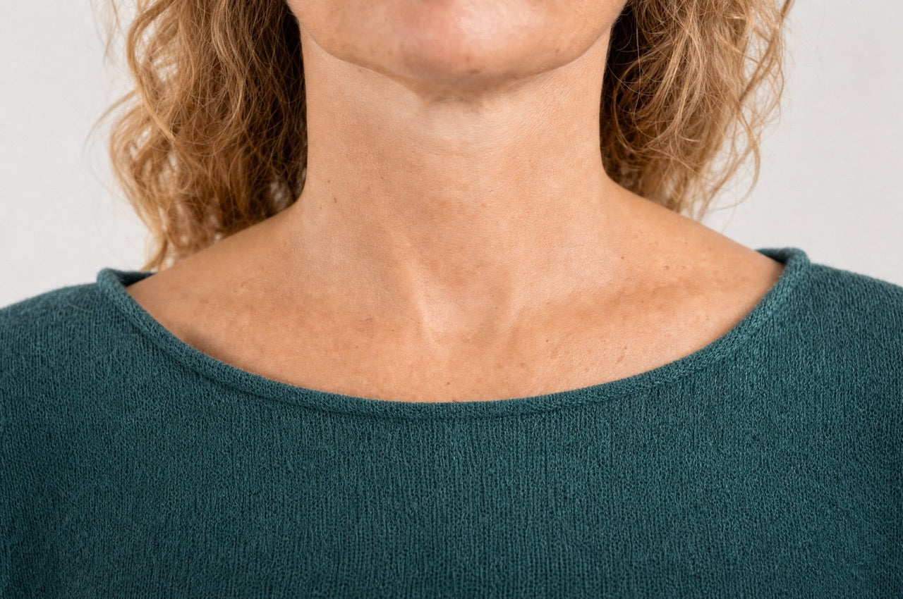 Darted sweater