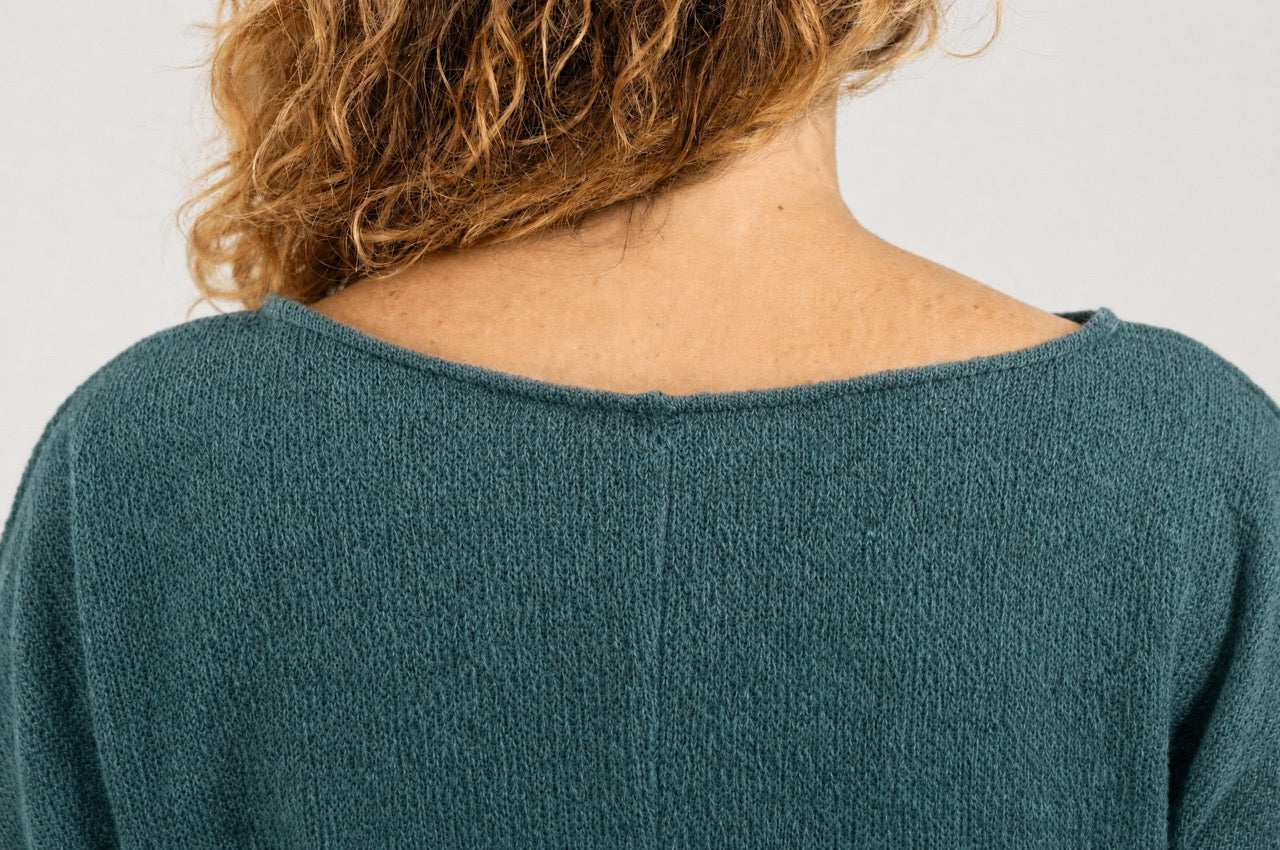 Darted sweater