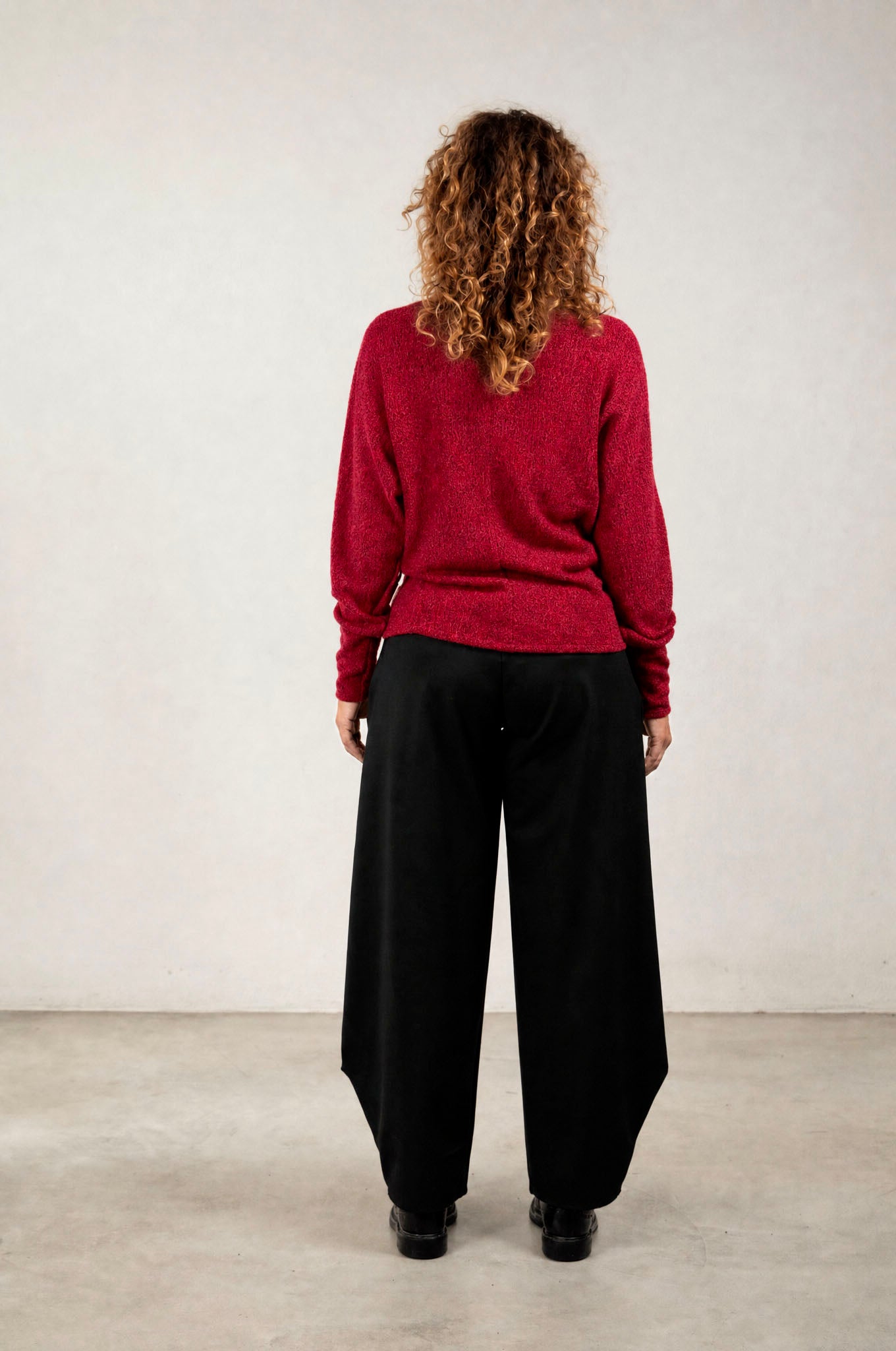 Darted sweater