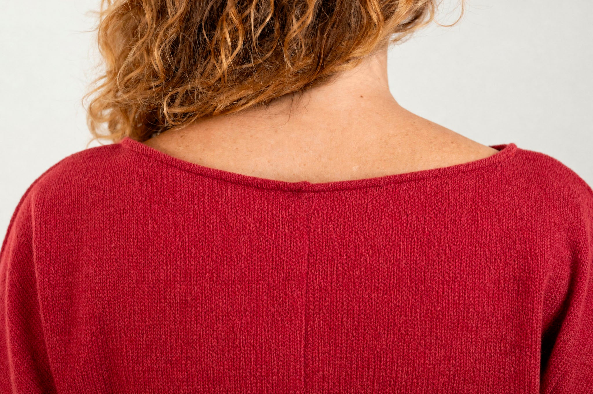 Darted sweater