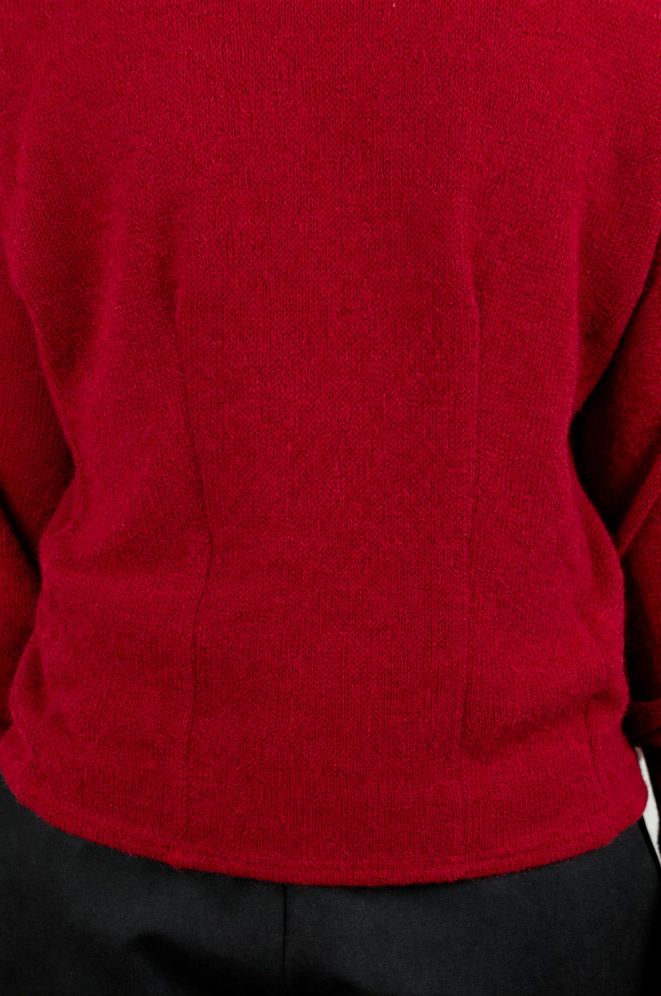 Darted sweater