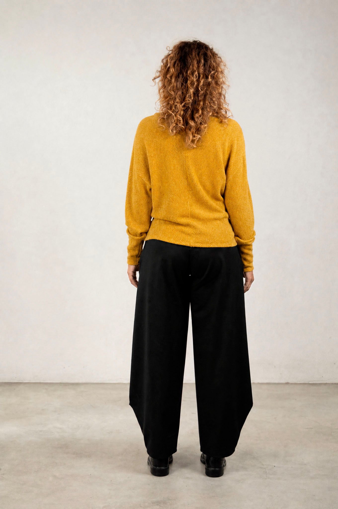 Darted sweater