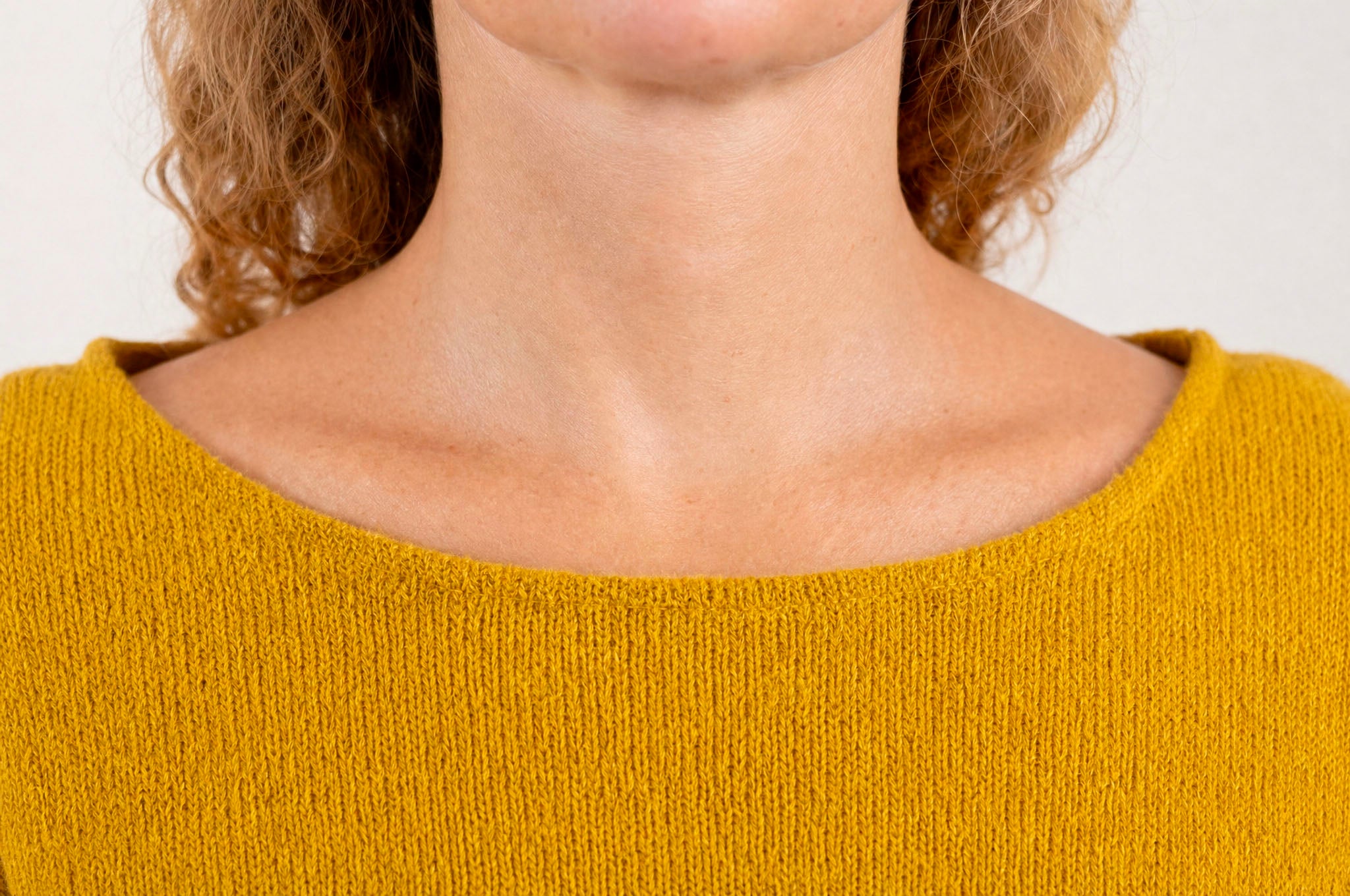 Darted sweater