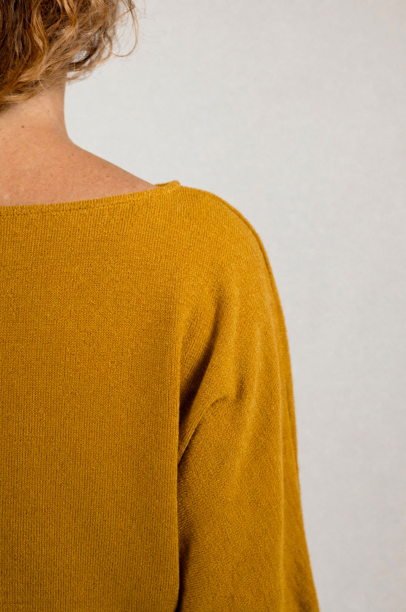 Darted sweater
