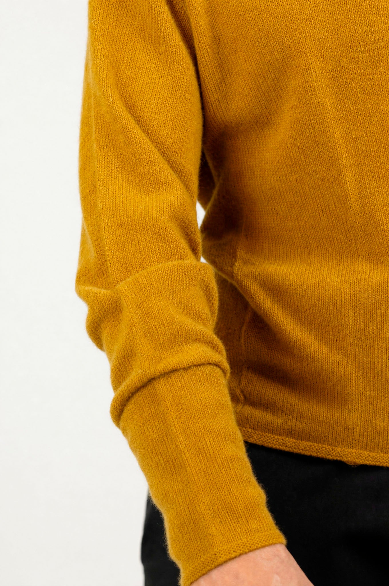 Darted sweater