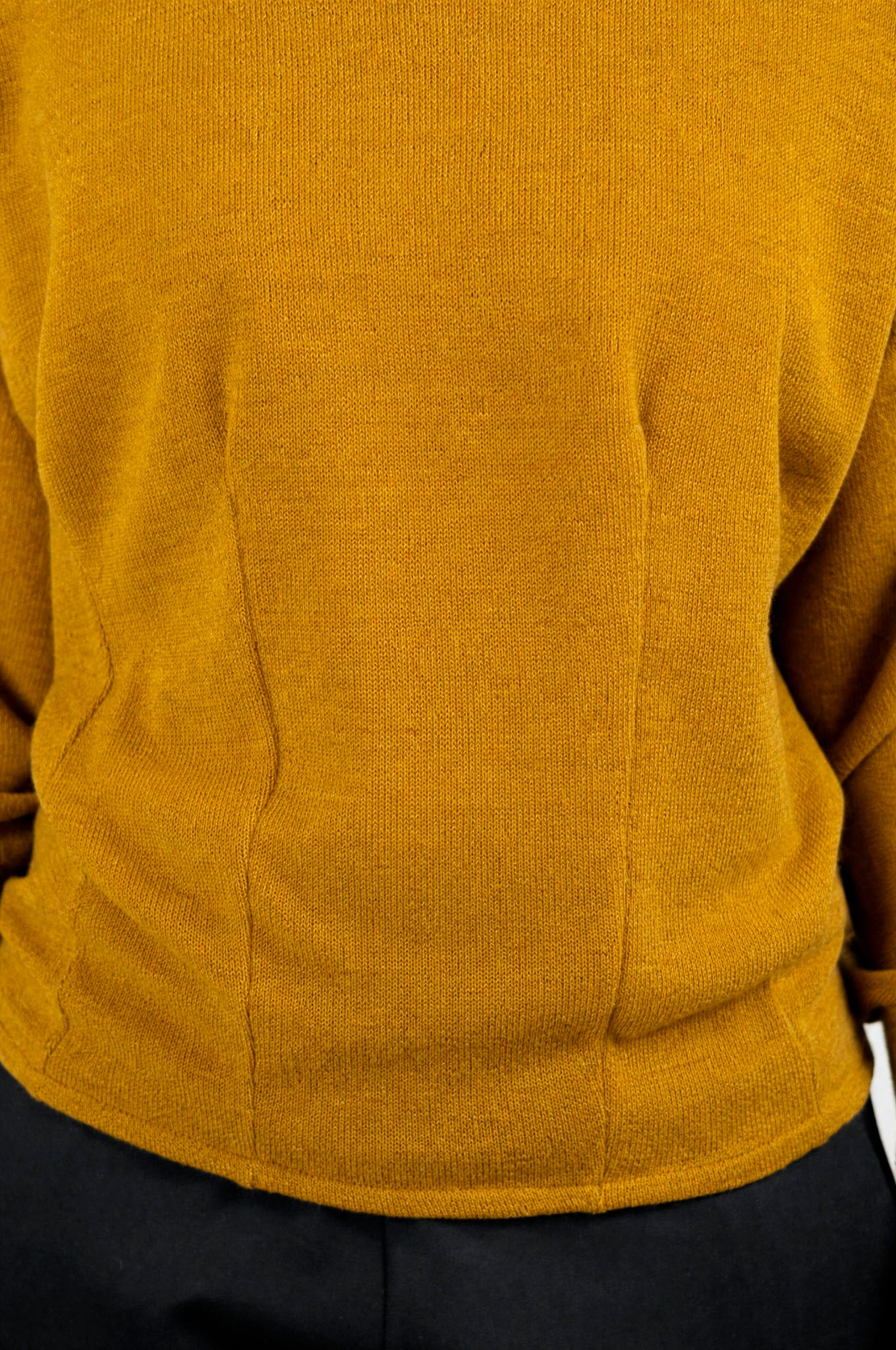Darted sweater